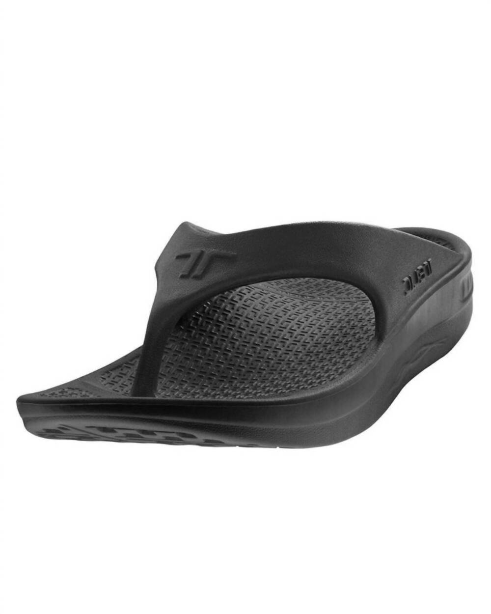 NEW TELIC energy unisex flip flops in black